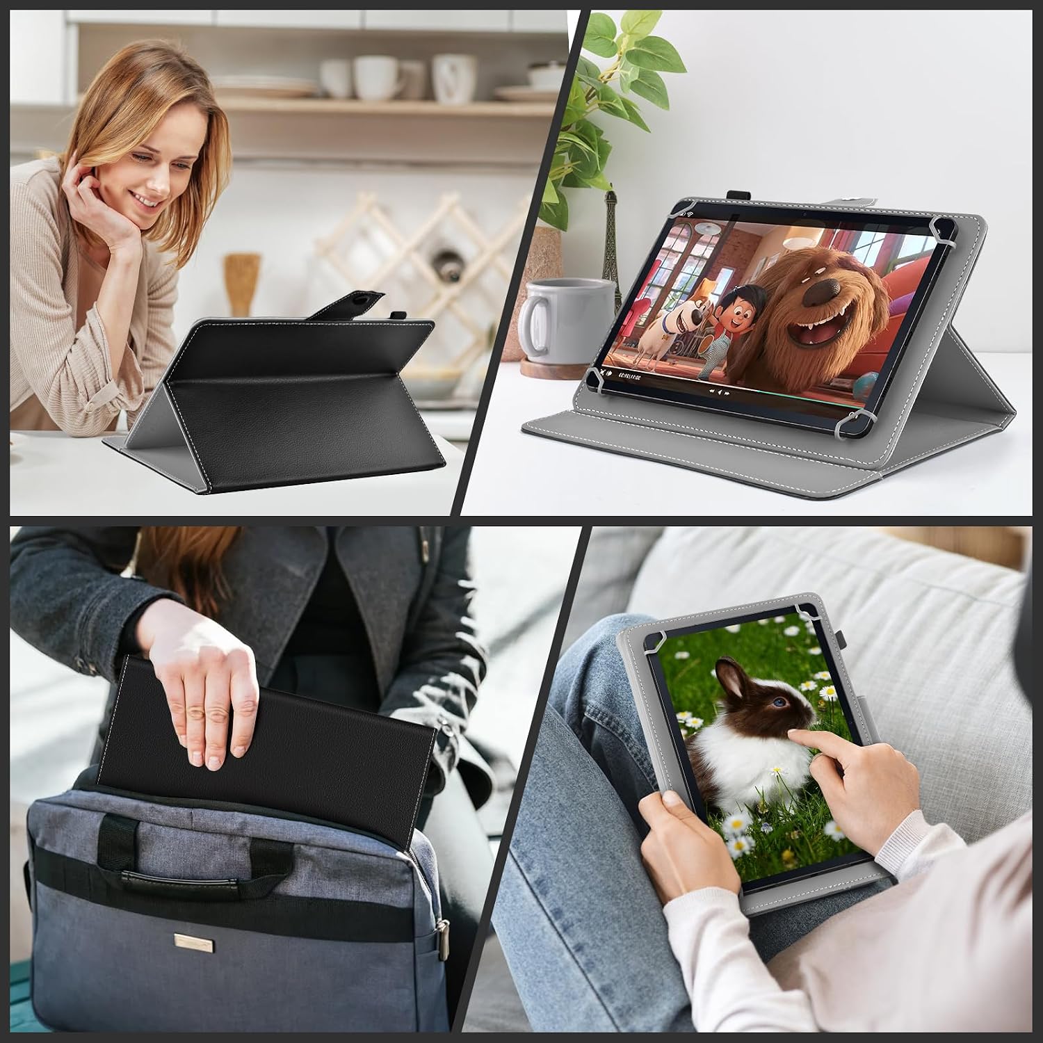 Thumbnail 6 de KATUMO Universal 11 inch Tablet Case Folio Leather