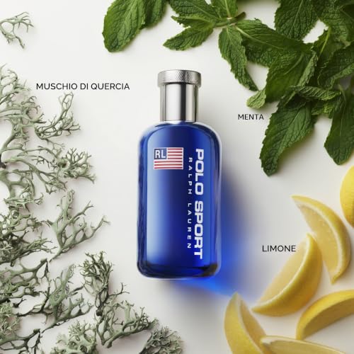 Detalle 2 de Ralph Lauren Polo Sport Eau de Toilette Men 125 ml: freschezza sportiva e stile quotidiano