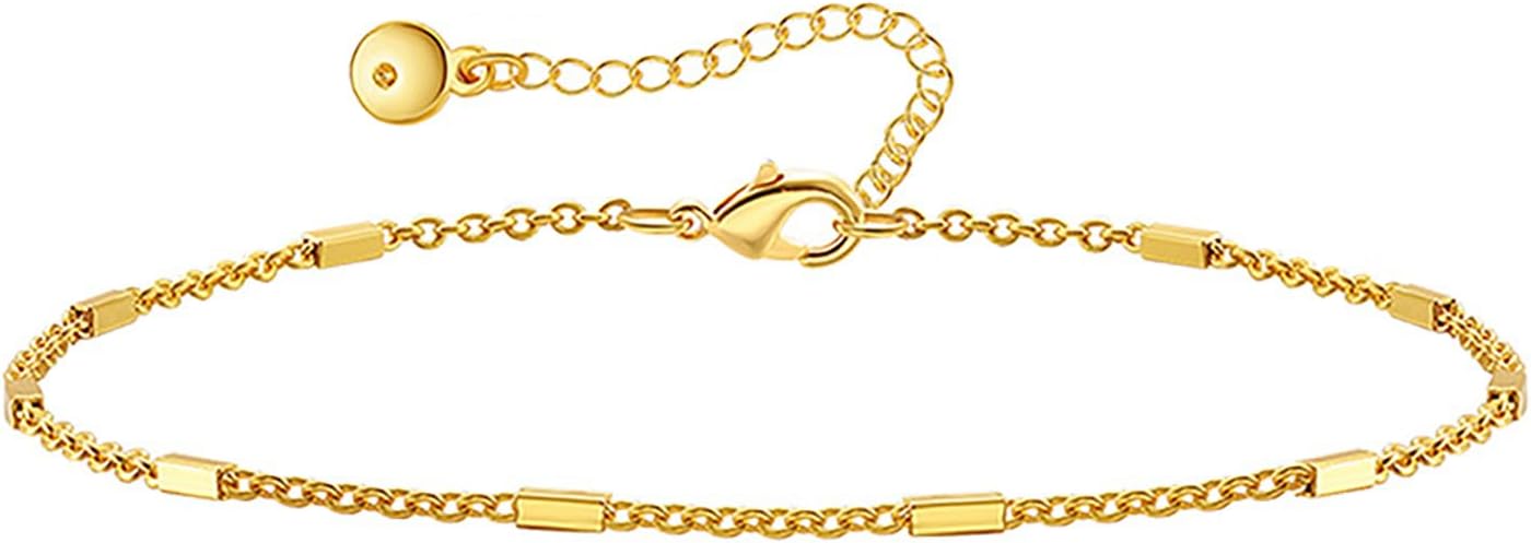 Detalle de Loutade Fußkettchen 22–29 cm Gold