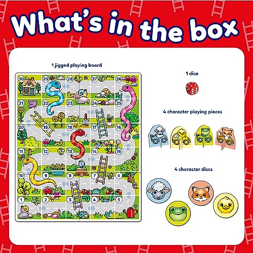 Thumbnail 1 de Orchard Toys My First Snakes & Ladders Family Board Game for Kids Age 3+
