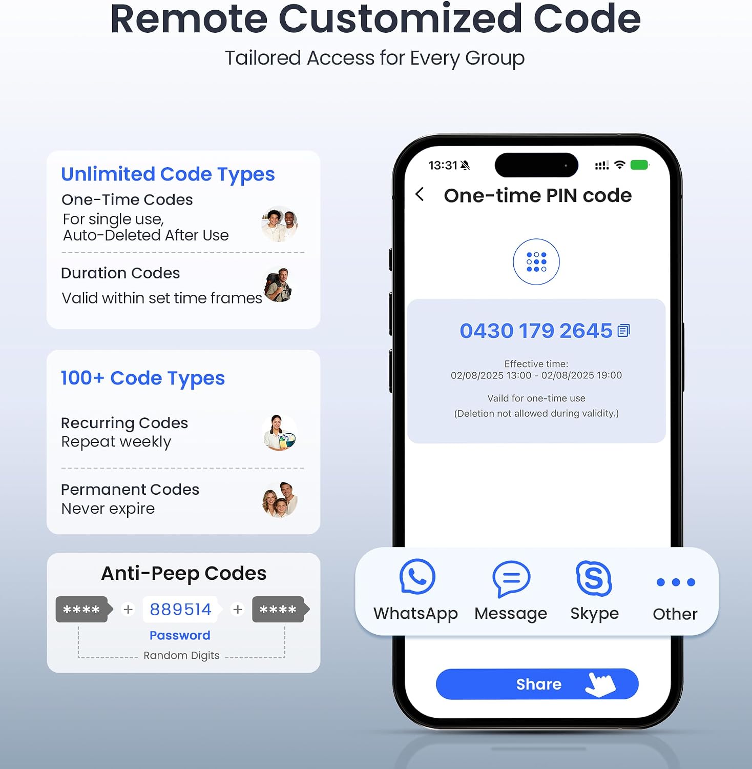 Thumbnail 6 de Veise smart deadbolt with Wi-Fi