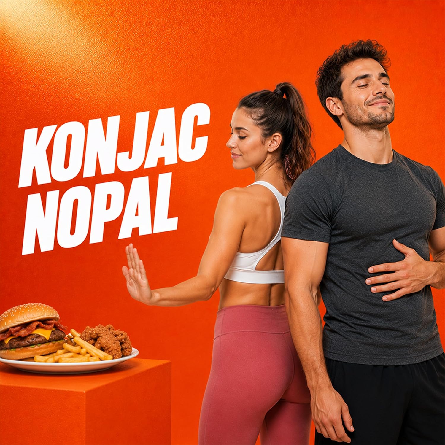 Thumbnail 3 de TRYVITE Konjac Silhouette Active, 90 gélules végétales au nopal et au chrome