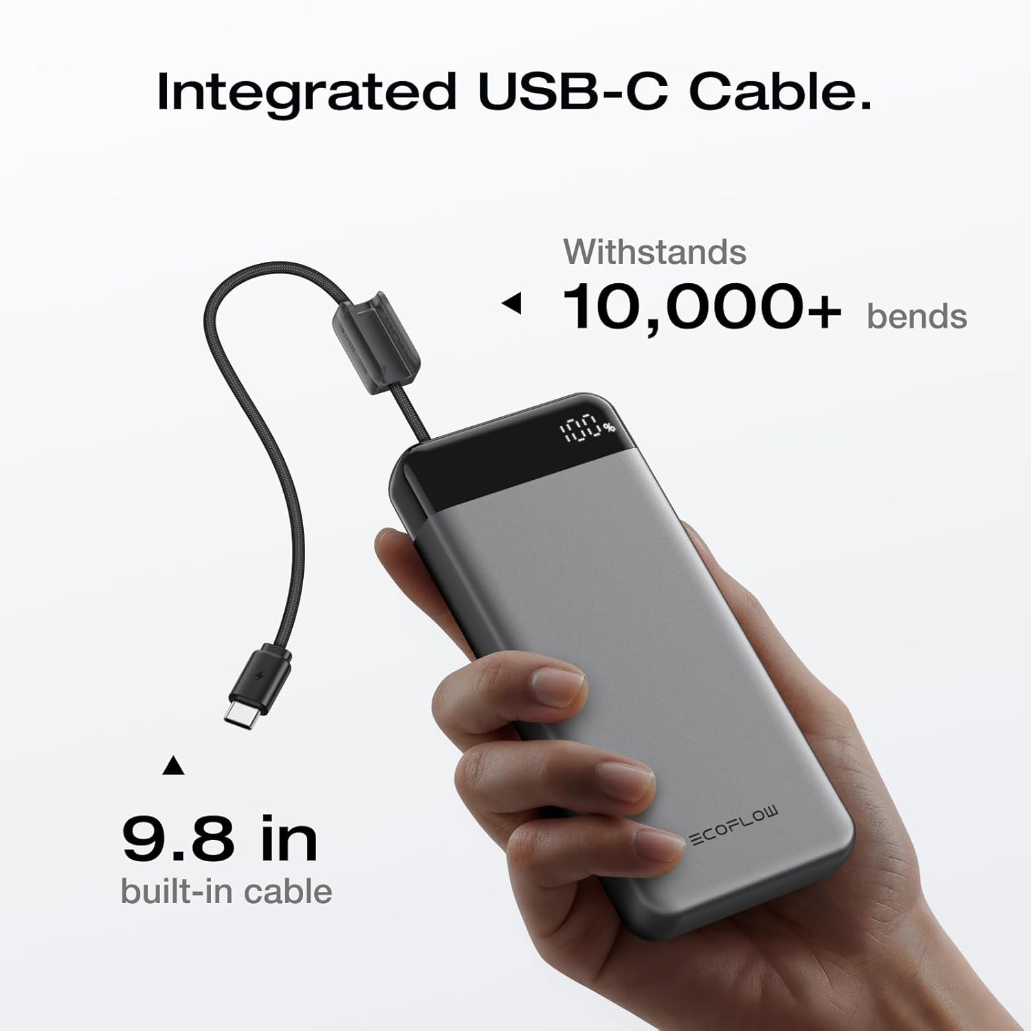 Thumbnail 4 de EcoFlow RAPID Powerbank 20000mAh with 45W PPS and Integrated Retractable USB-C Cable