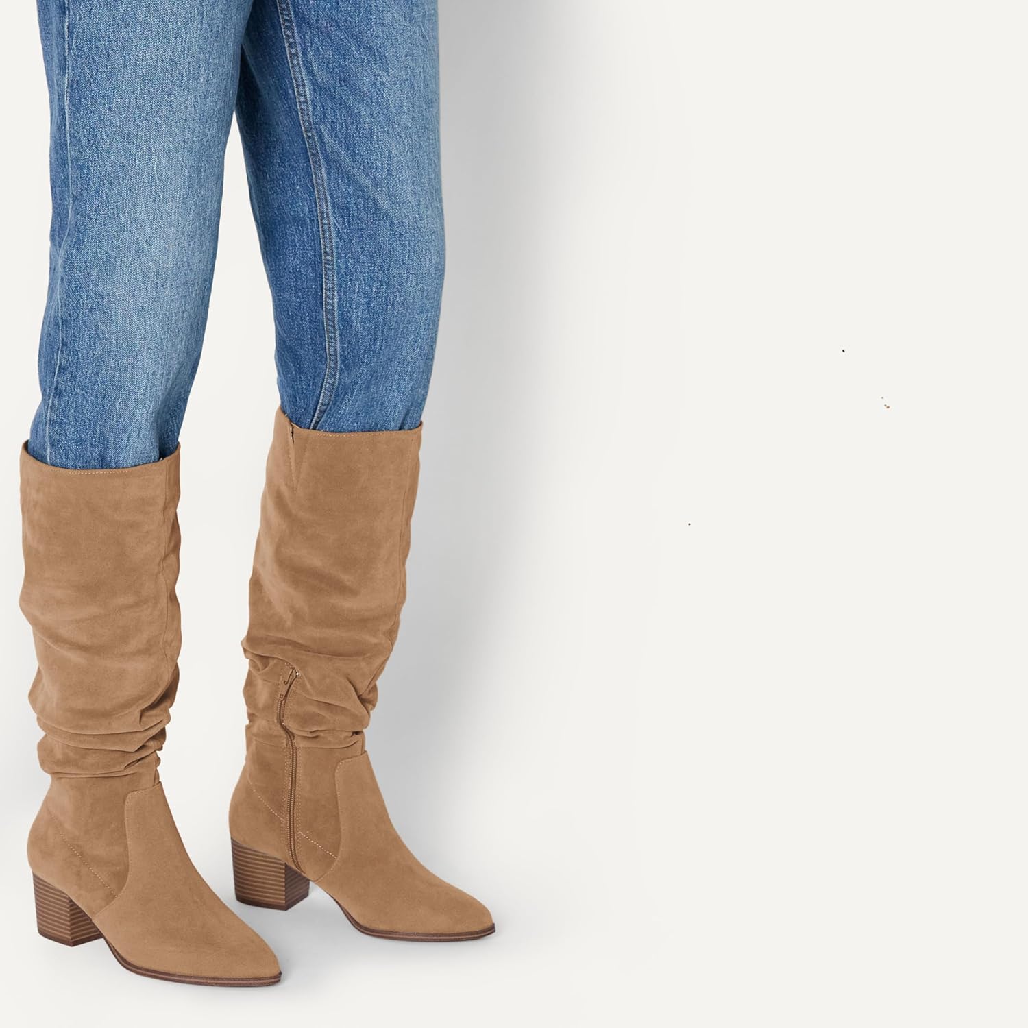 Thumbnail 1 de Amazon Essentials Damen hohe Stiefel mit Blockabsatz – 38 cm Schafthöhe, 5 cm Absatz
