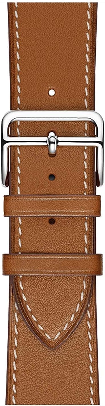 Thumbnail 4 de Fleshy Leaf Genuine Leather Apple Watch Strap — 38/40/41/42/44/45/46/49mm compatibility