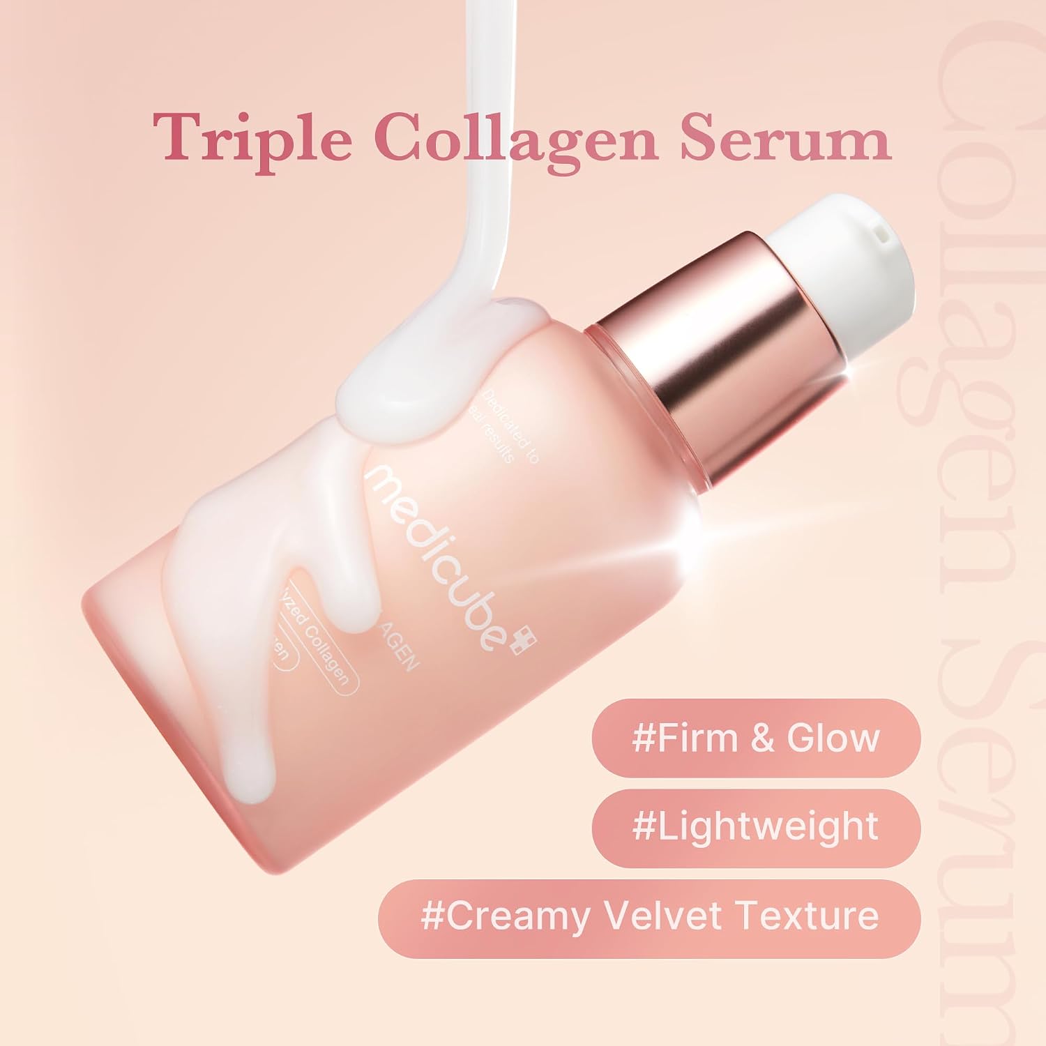 Detalle de medicube Triple Collagen Serum 55 ml – Niacinamid & Hyaluronsäure