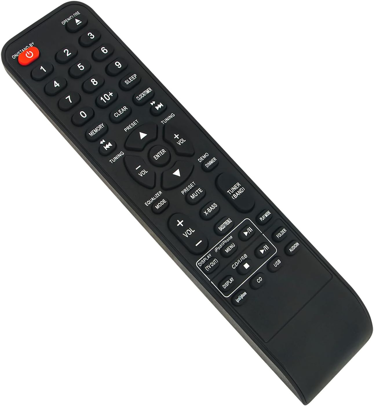 Detalle de RRMCGA246AWSA Replaced Remote Control for Sharp CD Audio Systems