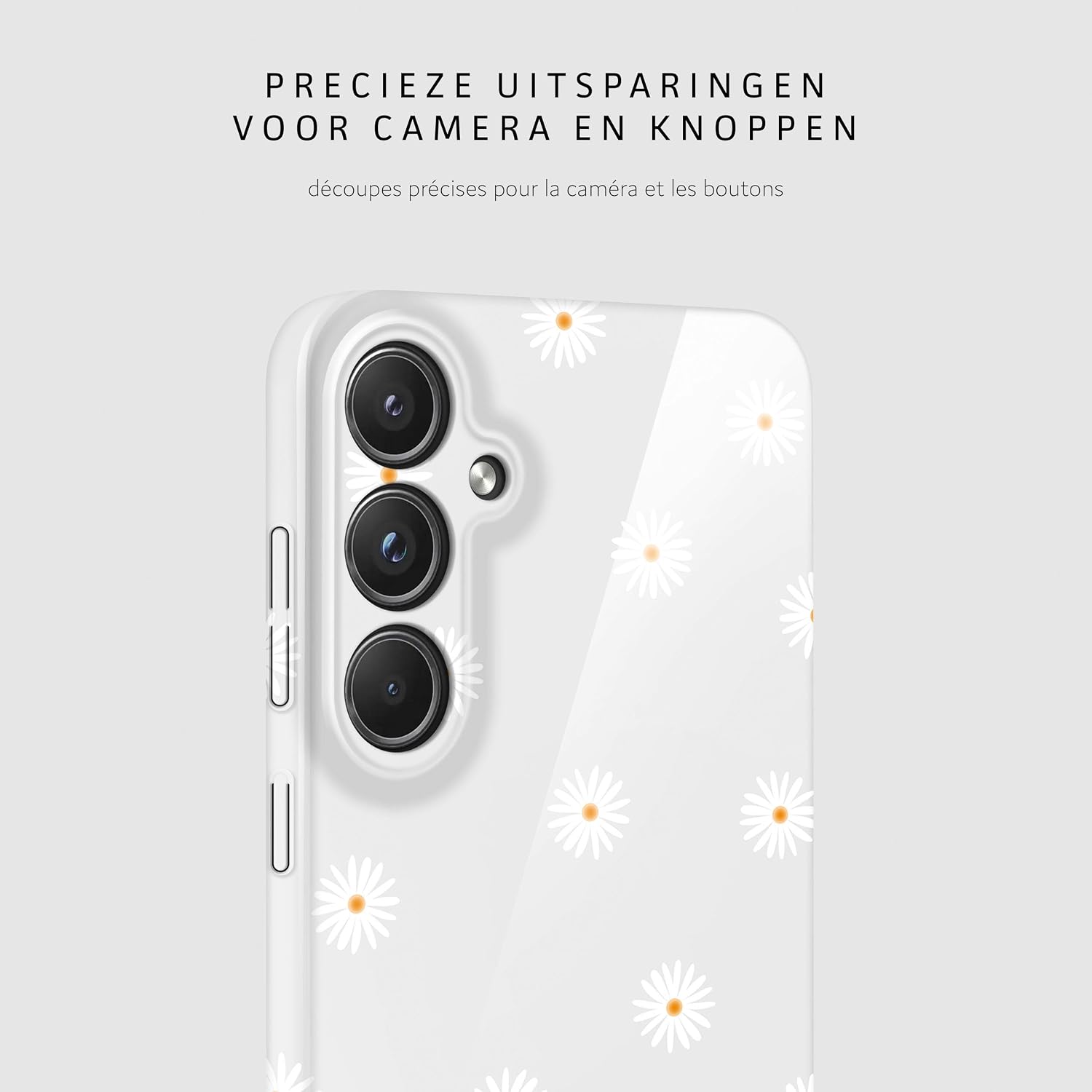 Thumbnail 6 de ONEFLOW Splash SPL-2333-DAISY-hoesje voor Samsung Galaxy A55 5G met stippen en camerabescherming