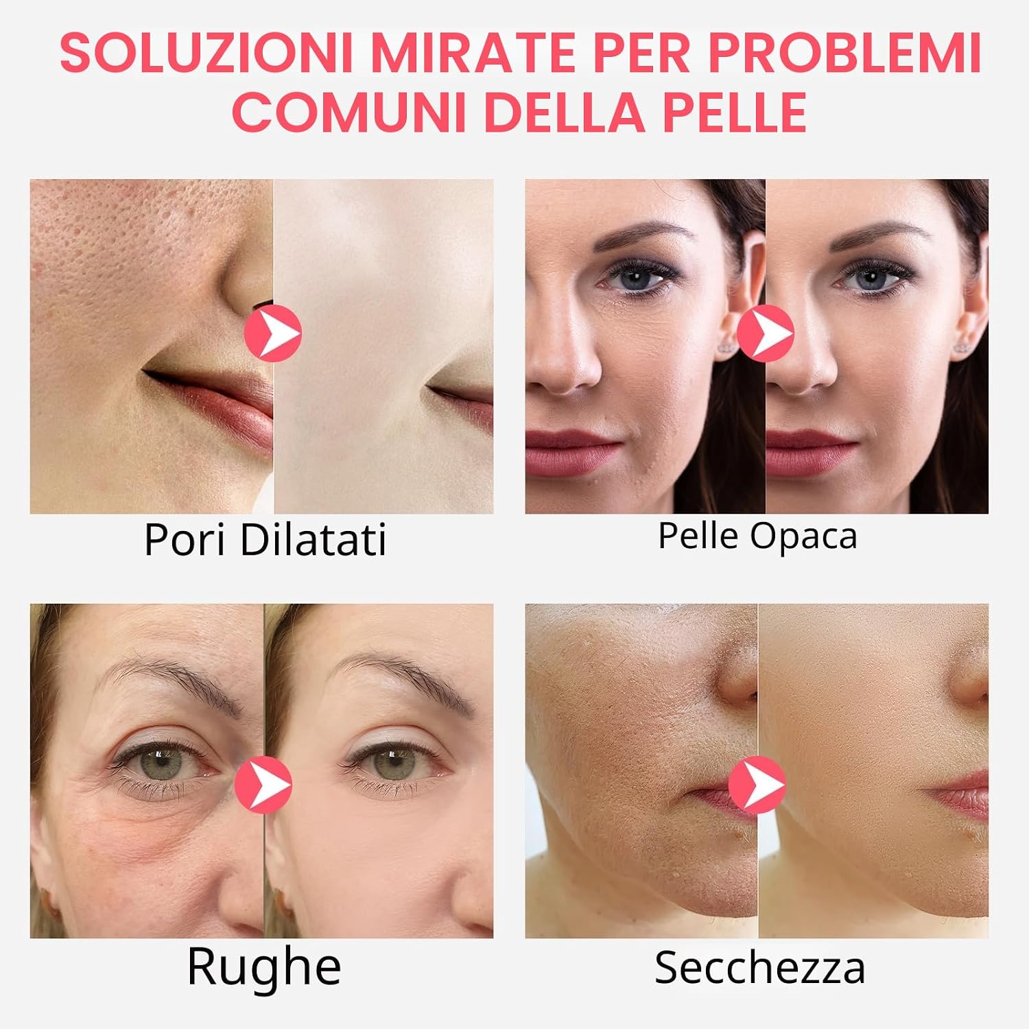 Detalle de Masque al Collagène con Curcuma e Niacinamide – Idratante, Illuminante e Anti-age (6 pezzi)
