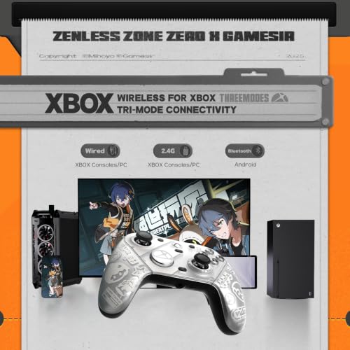 Detalle de GameSir G7 Pro Zenless Zone Zero Edition : Manette sans fil Xbox/PC
