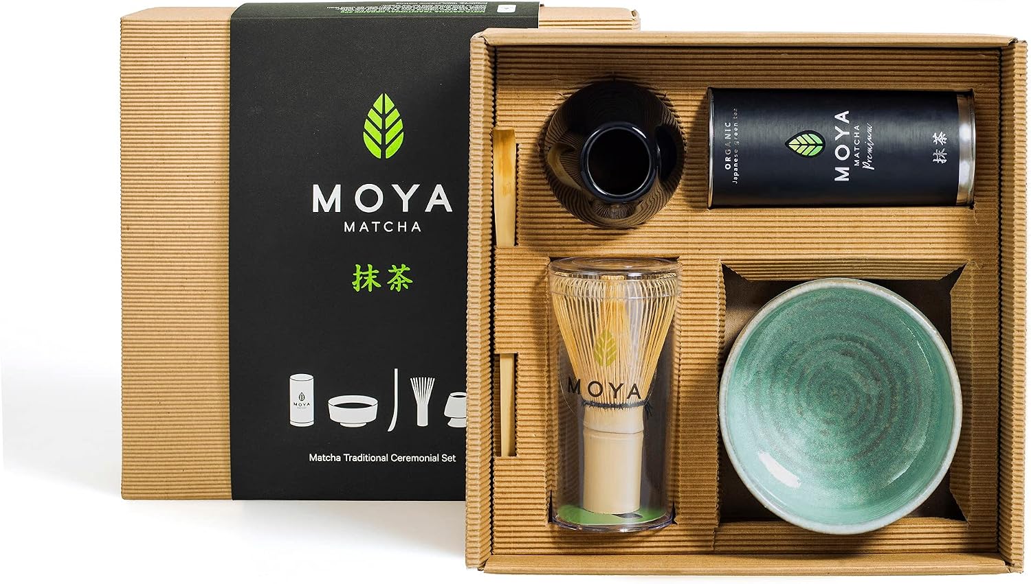 Thumbnail 4 de MOYA Matcha Organic Green Tea Set Traditional Grade