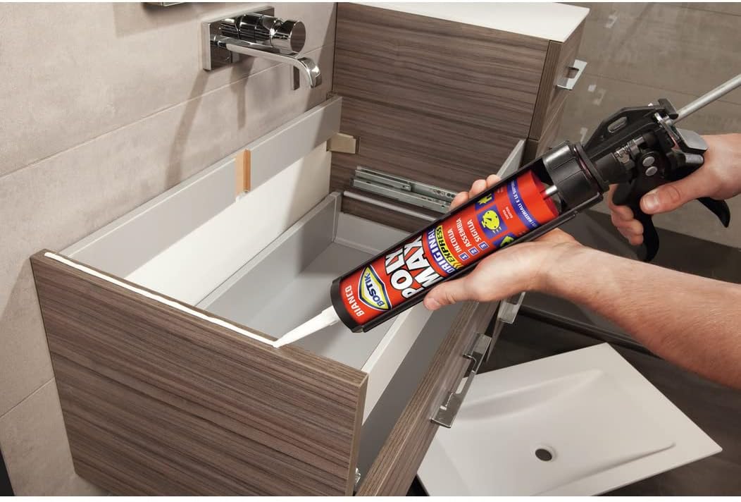 Thumbnail 4 de Bostik Poly Max Original Express: Colla di Montaggio e Sigillante Universale Super Rapido e Super Forte – Terracotta, 425 g