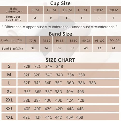 Detalle 2 de Cavotor Deep V Wireless Bras for Women — Comfort, Support and Seamless Fit