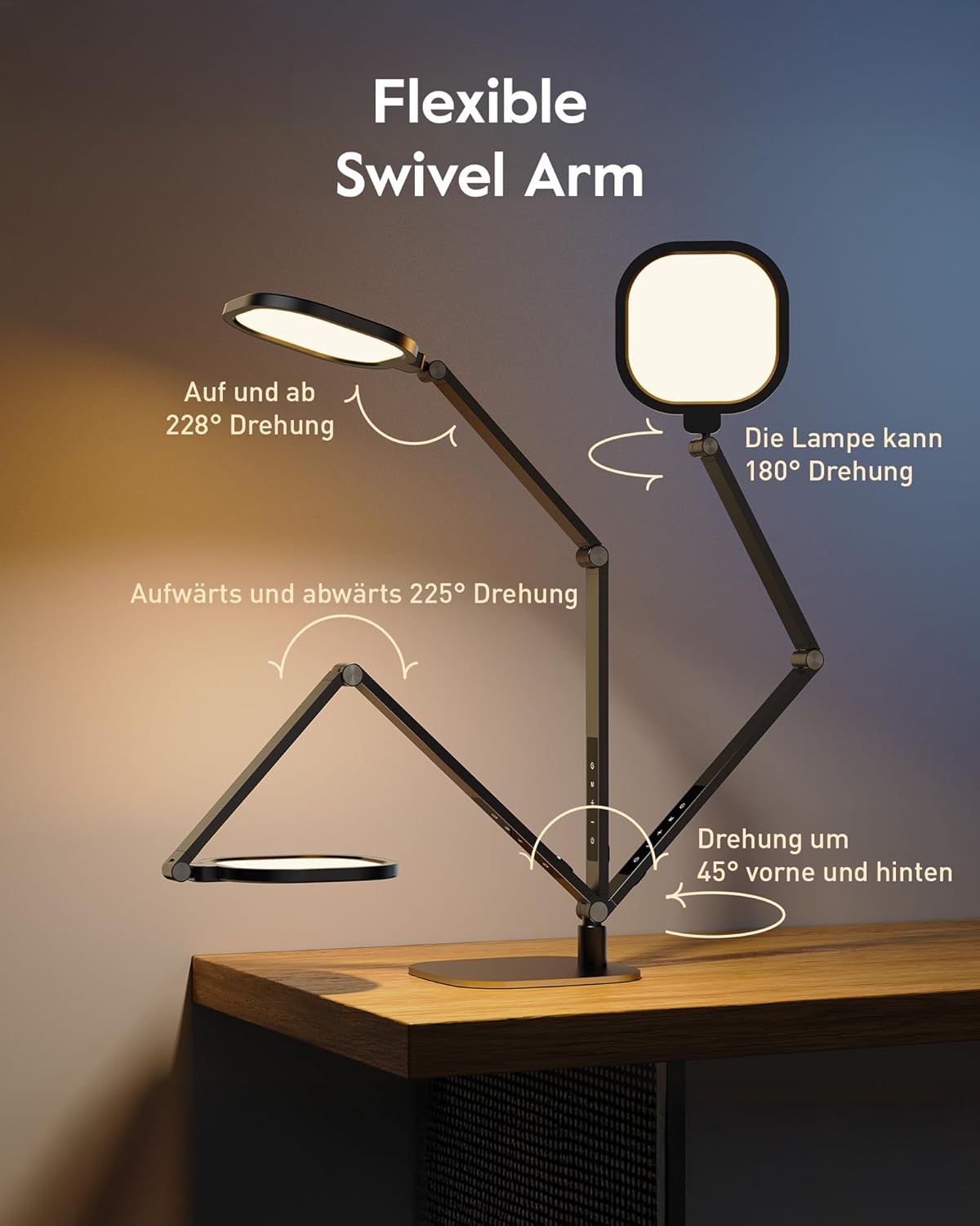 Thumbnail 4 de LitONES Schreibtischlampe 15W LED‑Tageslichtlampe 💡