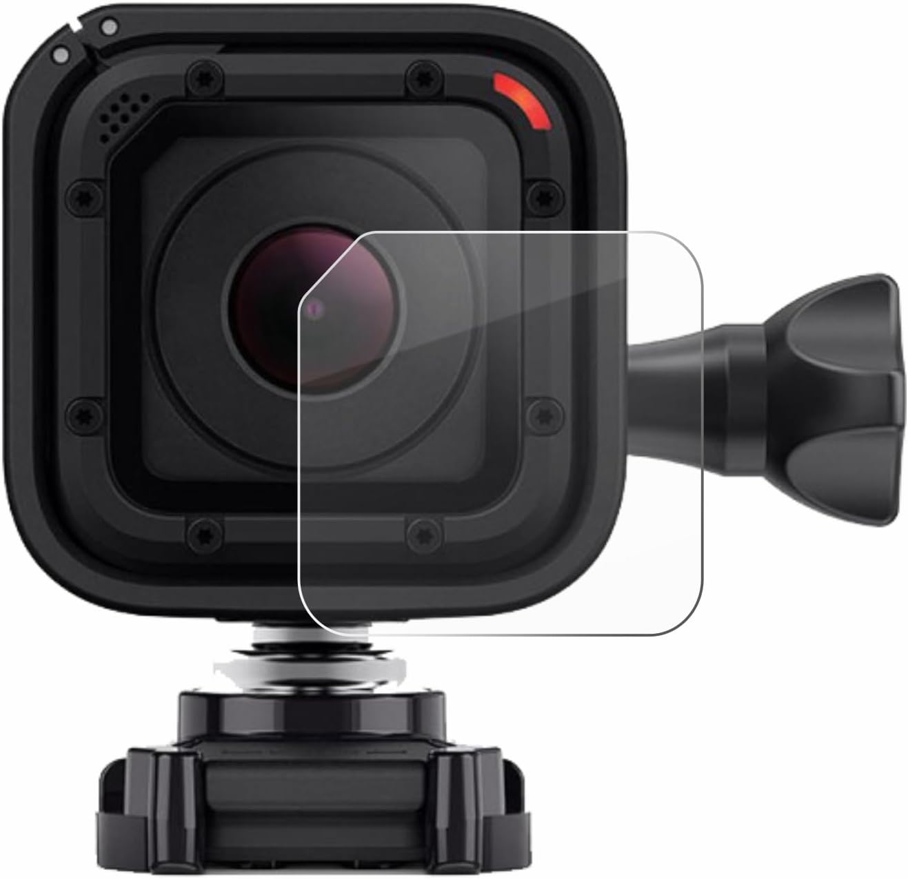 Detalle de BROTECT Schutzglas für GoPro Hero 4 Session Linse (Gehäuse) – 9H, Anti-Fingerprint, Made in Germany