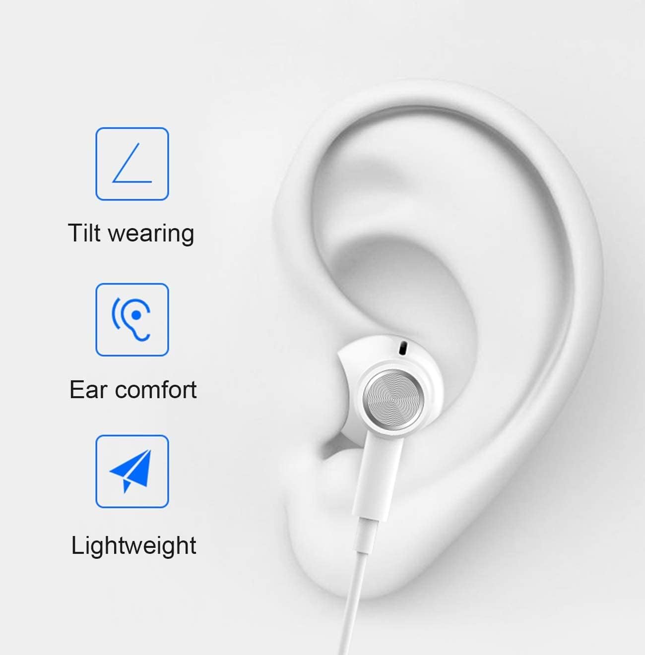 Thumbnail 5 de BENEWY Hochauflösende In-Ear-Kopfhörer mit Kabel (extra Bass, mit Mikrofon) & 3,5-mm-Klinke