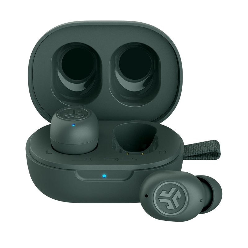Detalle de JLab JBuds Mini Auriculares inalámbricos grises