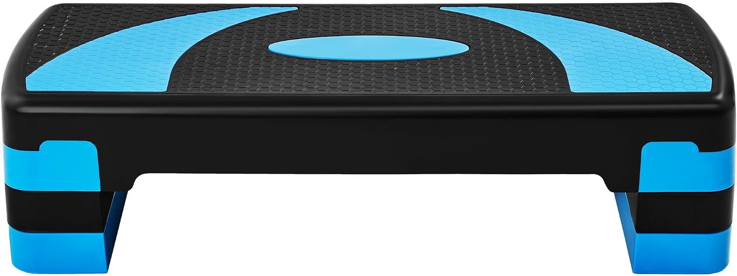 Detalle de Yaheetech YT-00154858 Aerobic Step Platform, 3 Heights, Non-Slip Surface
