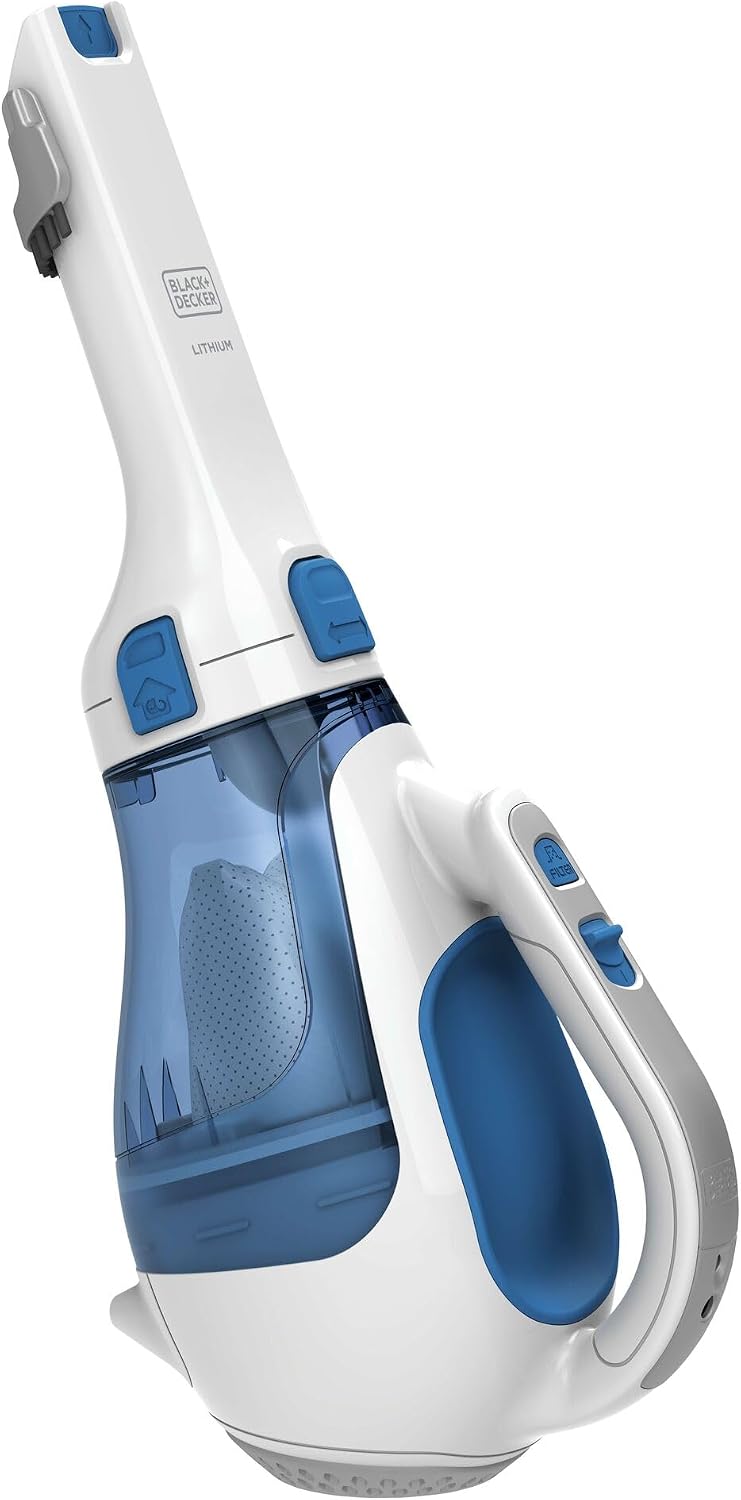 Detalle 2 de BLACK+DECKER HHVI320JR02 cordless handheld vacuum 12V 🧹