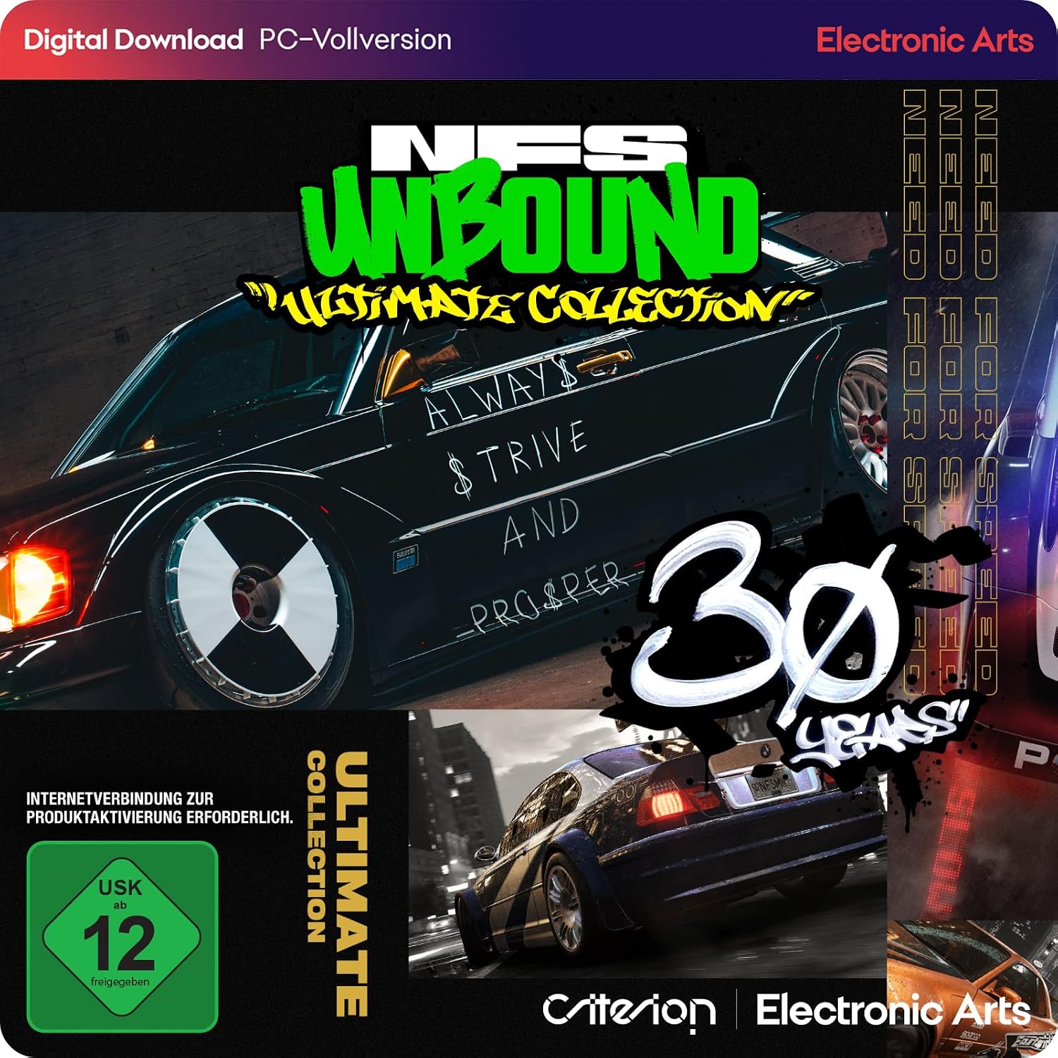 Detalle de Need for Speed Unbound Ultimate Collection PC