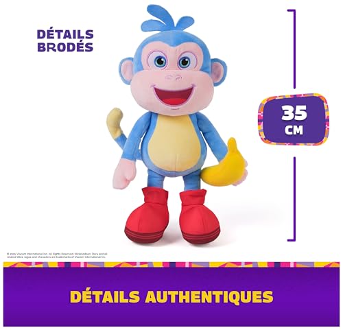 Detalle de Dora - Peluche Interactive Babouche 35 cm (bilingue)