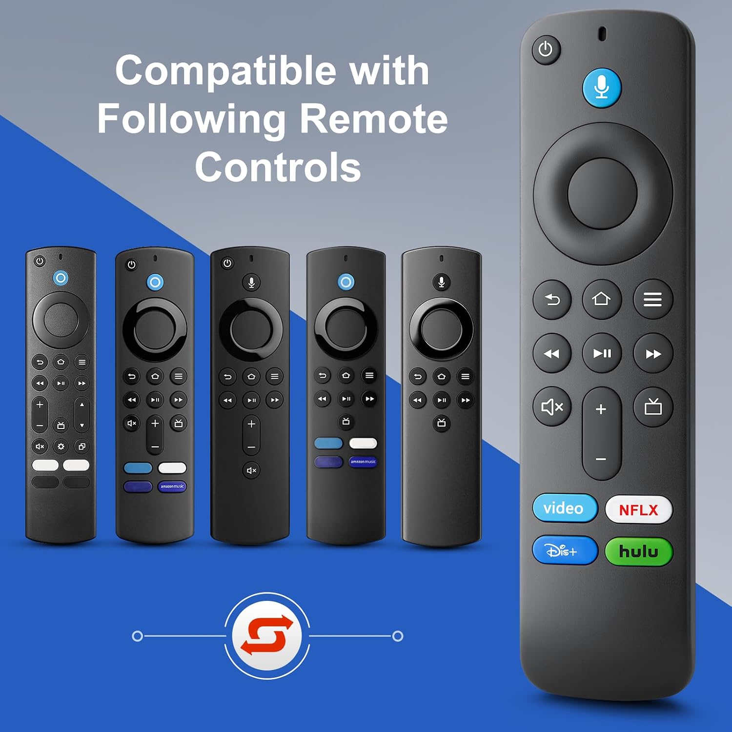 Thumbnail 2 de Voice Replacement Remote Control for Fire TV Stick