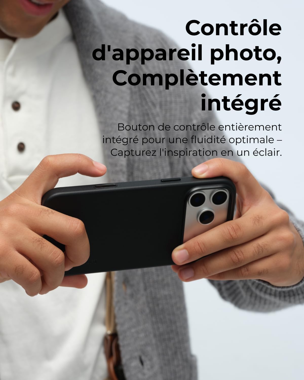 Detalle 2 de MOFT MOVAS Snap Coque iPhone 17 Pro Max