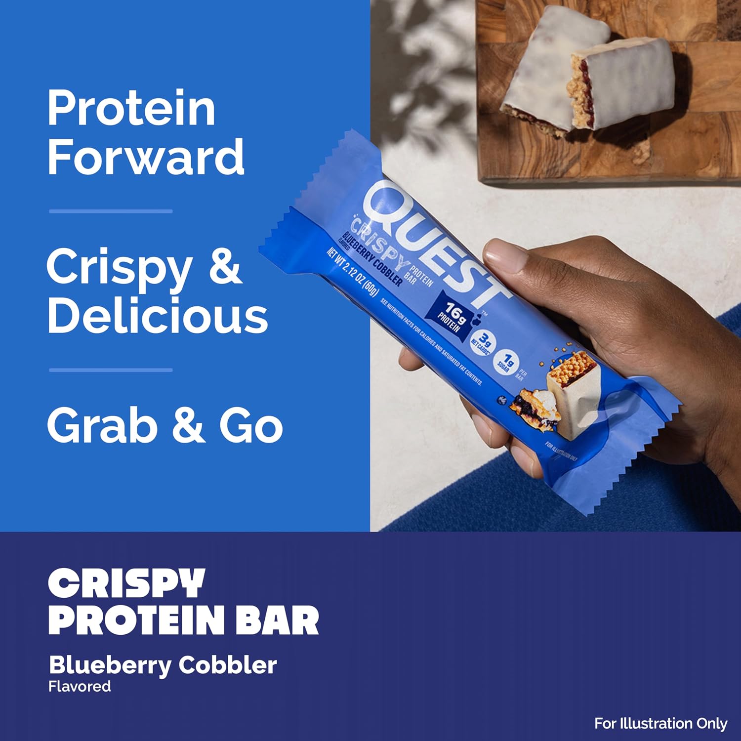Detalle 1 de Quest Nutrition Protein Bar, 16g Protein