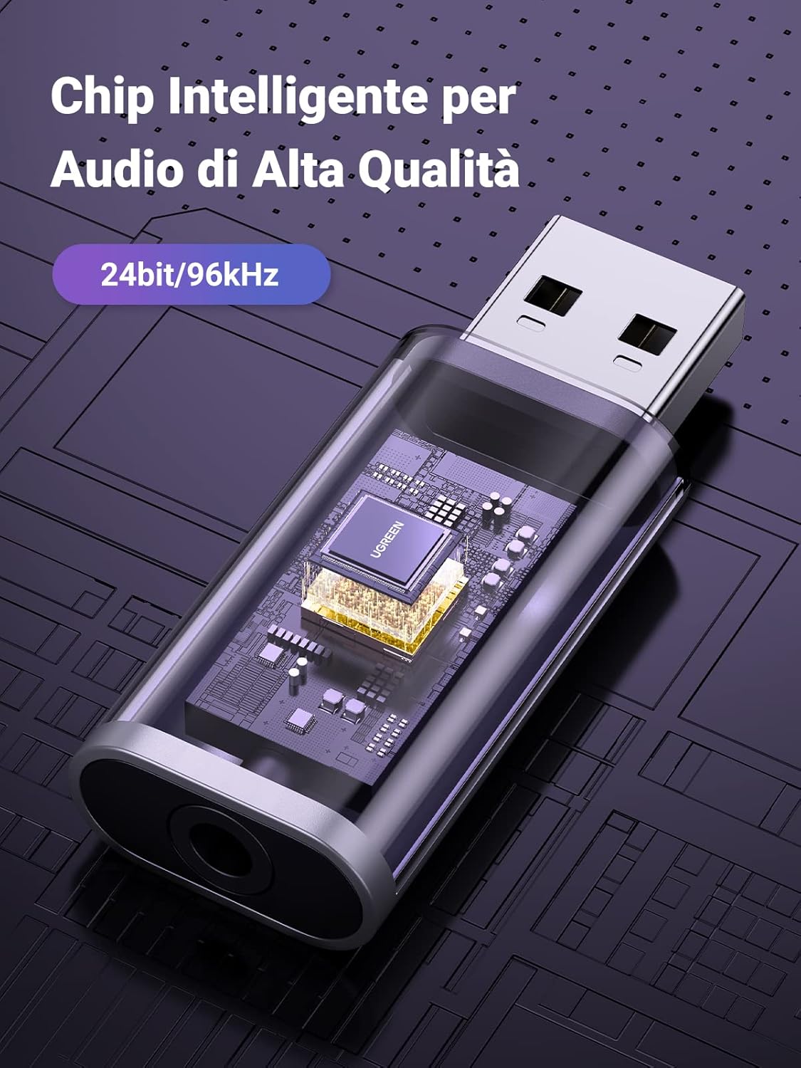 Thumbnail 5 de UGREEN Scheda Audio Esterna USB 3,5mm
