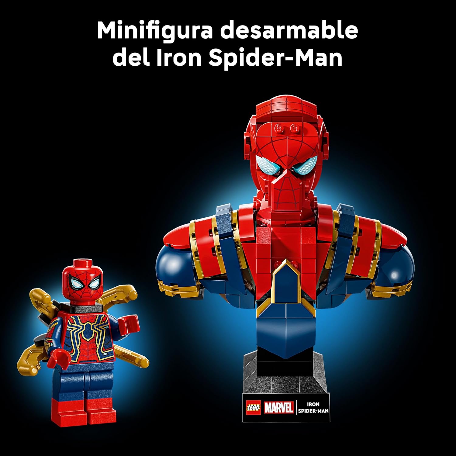 Thumbnail 5 de LEGO 76326 Busto Iron Spider-Man 1 figura