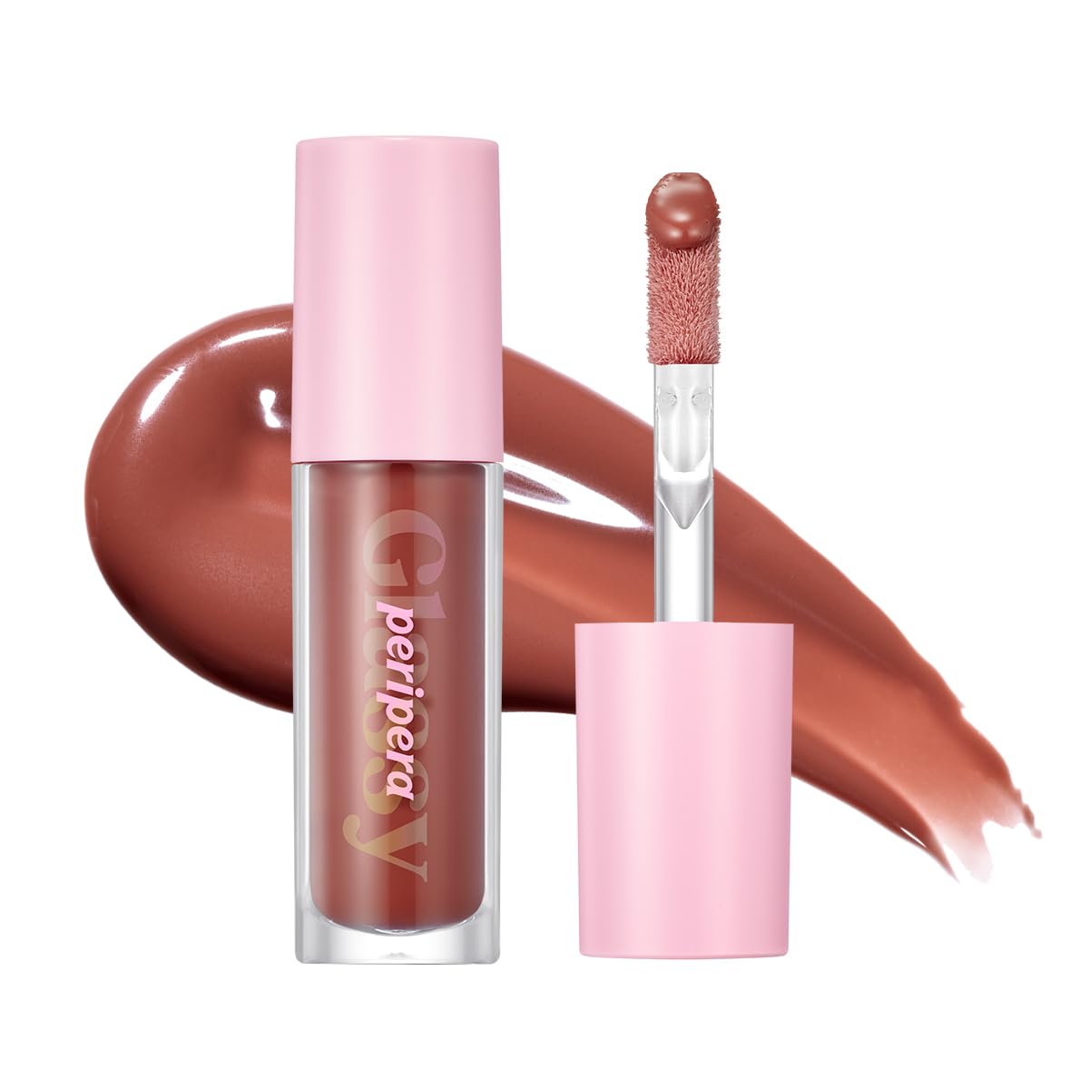 Detalle de Peripera Ink Glasting Lip Gloss 009 Grow on You (Non-Sticky, Gloss Shine, 4XL Wand)
