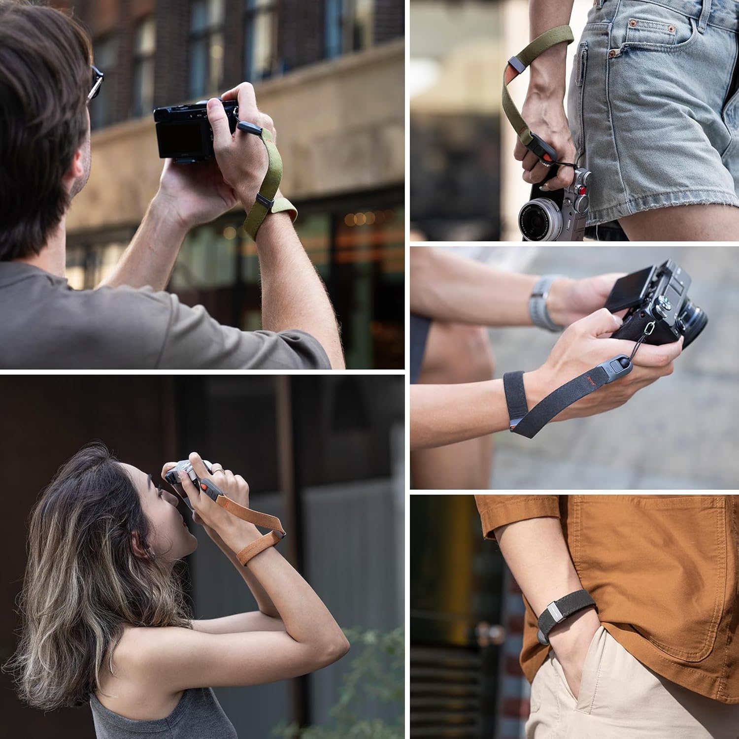 Thumbnail 5 de PGYTECH Camera Wrist Strap Air: Adjustable Quick Release Hand Strap for DSLR/Mirrorless (Deep Grey)