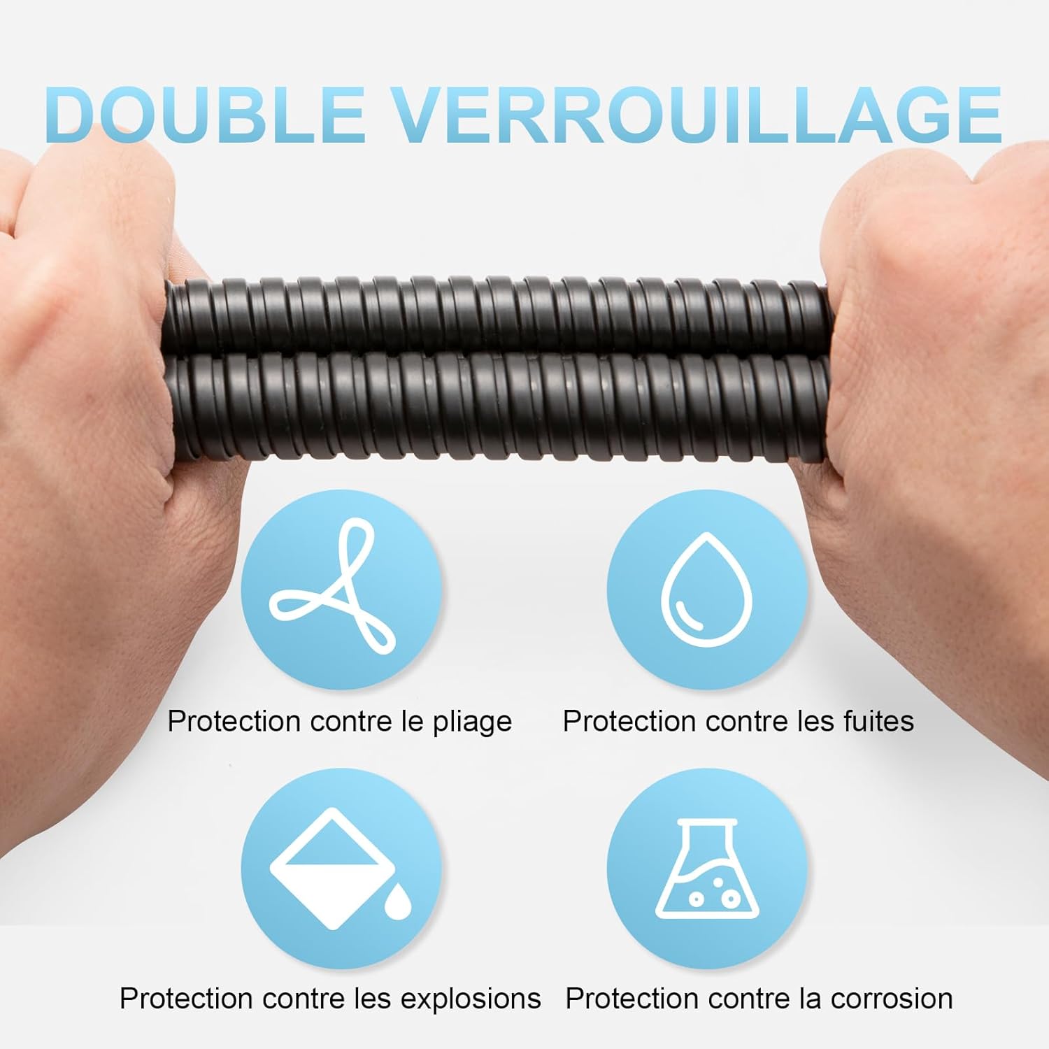 Thumbnail 4 de OFFO Flexible de Douche 2.0 m 11 mm