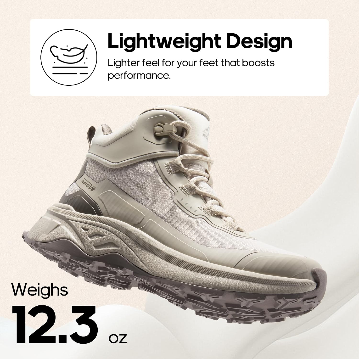 Detalle de NORTIV 8 Women's Ankle Hiking Boots