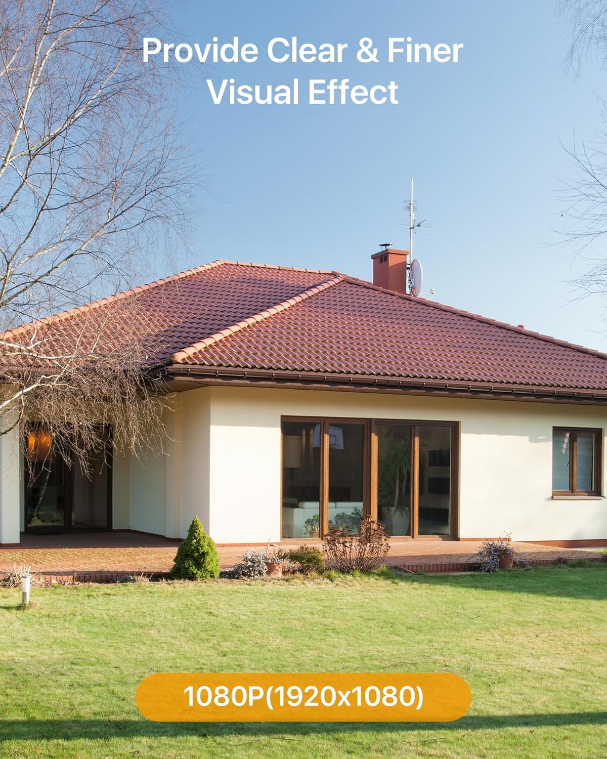 Thumbnail 1 de Kit videosorveglianza Anlapus 4x telecamere analogiche TVI 1080P con visione notturna da 20 m (nero) per DVR