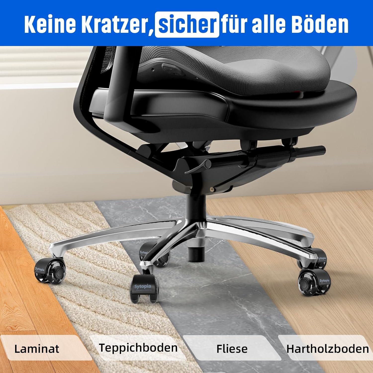 Thumbnail 5 de Sytopia 5er Rollen Bürostühle 317 kg