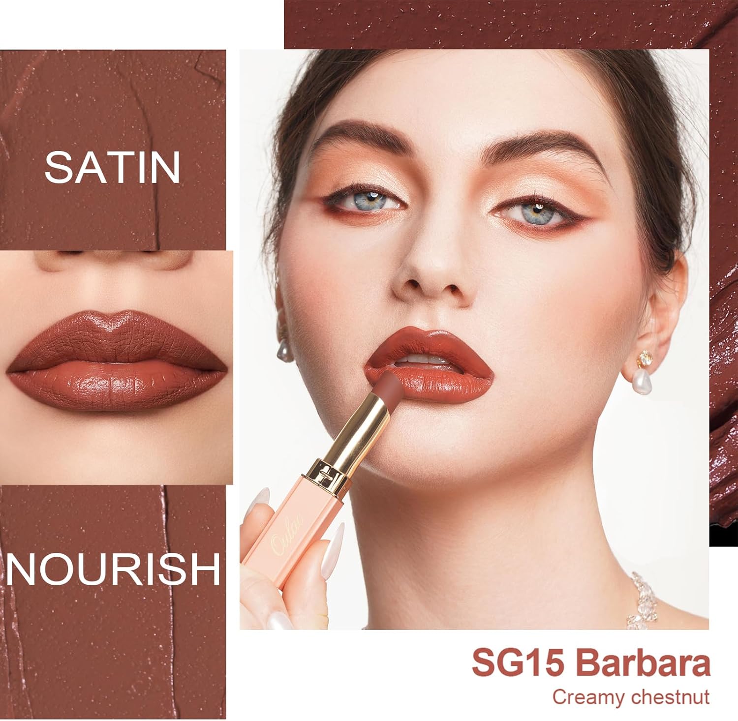 Thumbnail 6 de Oulac Satin Matte Lipstick Set 4.3g