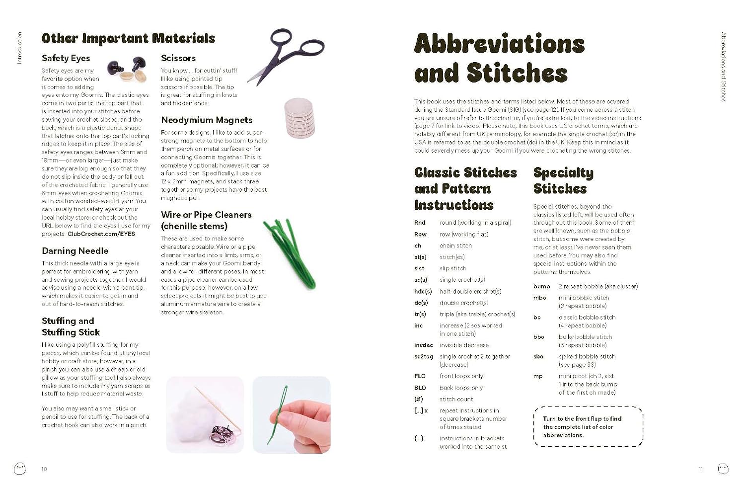 Detalle de Crochet Goomis Amigurumi Book: 50 Characters, Difficulty Ratings and Video Links