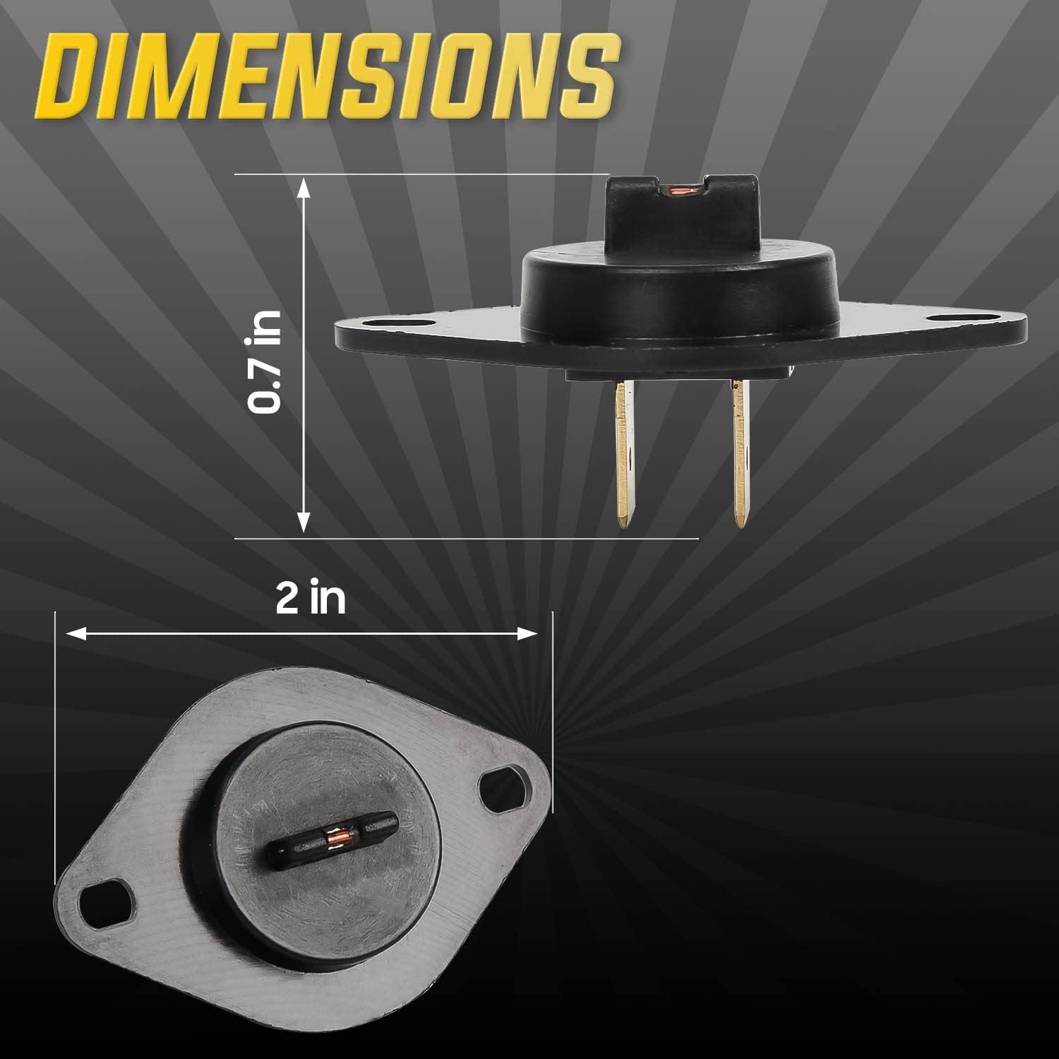Thumbnail 4 de Seentech DC32-00007A Dryer Thermistor for Samsung and Kenmore Dryers