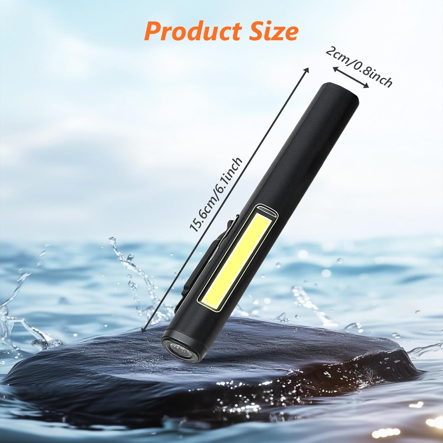 Thumbnail 1 de flintronic Mini Linterna LED Recargable 600 mAh