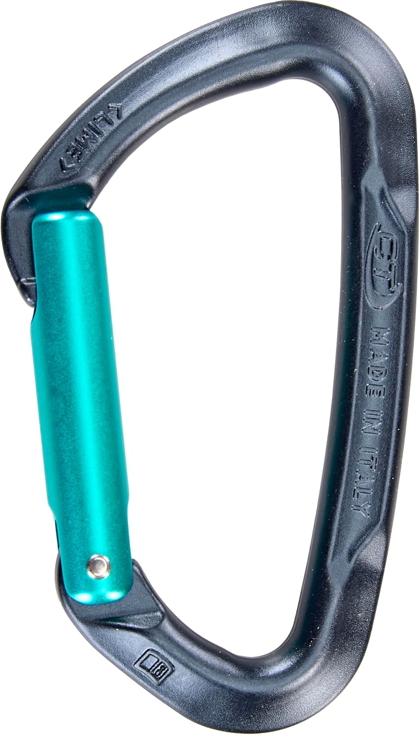 Thumbnail 2 de LIME SET NY PRO 12 cm: rinvii ergonomici in blister da 6 per arrampicata sportiva