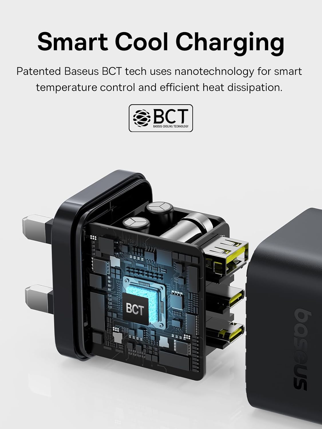 Thumbnail 4 de Baseus 65W USB‑C 3‑Port GaN Charger