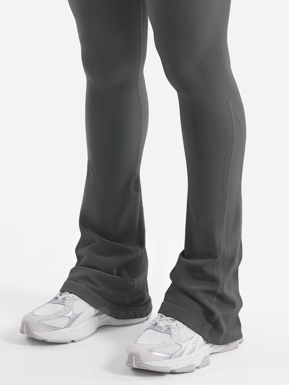 Thumbnail 3 de ZAAYO Flared Leggings Damen „Invisible Scrunch Butt“ mit hoher Taille für Yoga & Workout