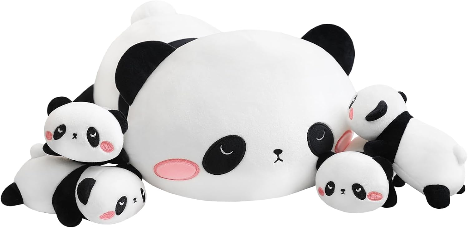 Thumbnail 6 de TOYSYM Chubby Blob Seal Pillow Plush with 4 Removable Baby Seals