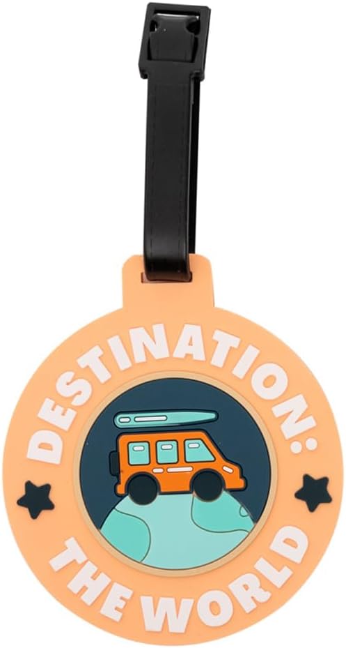 Thumbnail 2 de Mr. Wonderful – Étiquette de valise et set d’autocollants Destination: the world
