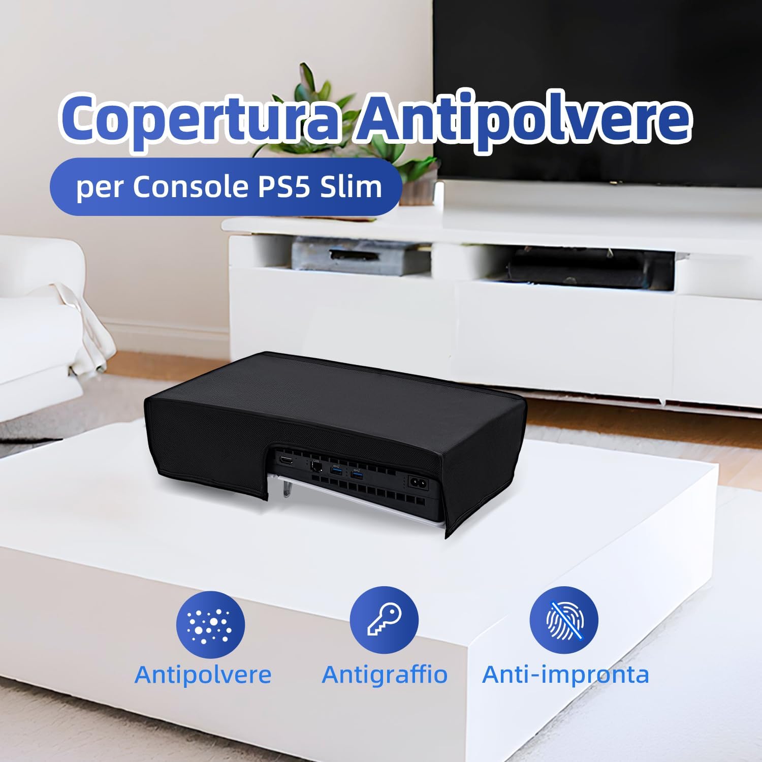 Detalle 2 de Tolesum Custodia per PS5 Slim 1680D