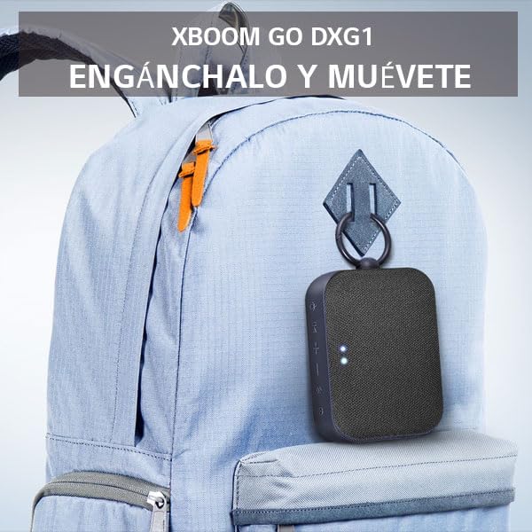Detalle 2 de LG XBOOM DXG1 Altavoz Bluetooth Portátil Impermeable 🎶