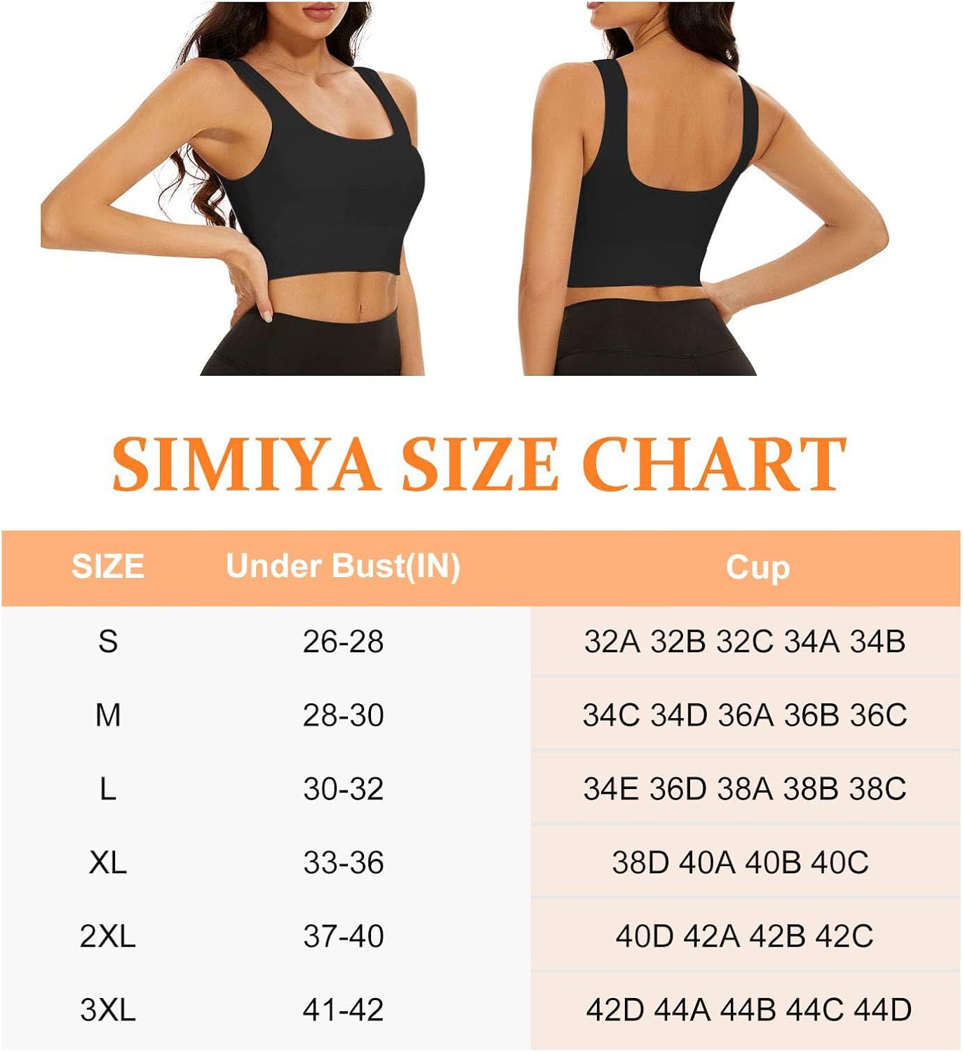 Detalle 2 de SIMIYA seamless sports bra top