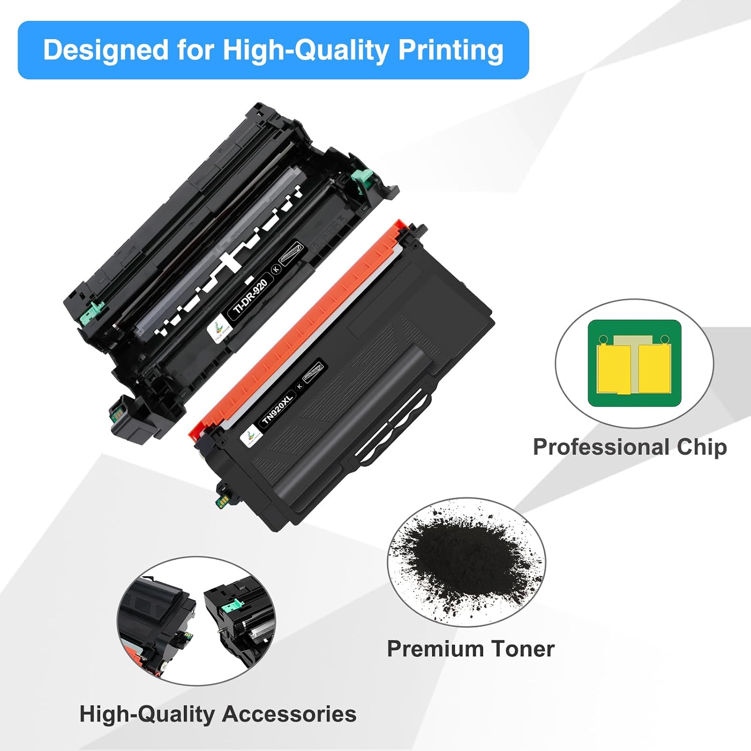 Detalle 2 de TRUE IMAGE Toner and Drum Set TN920XL