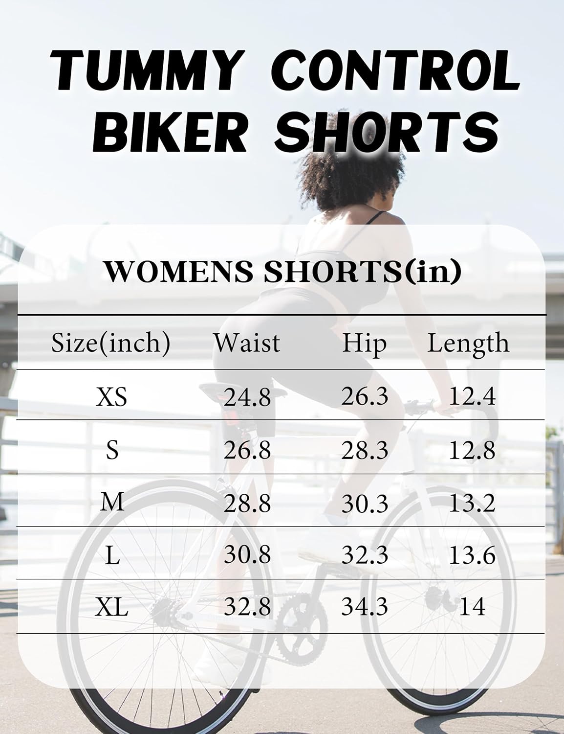 Thumbnail 5 de Unthewe Women's High-Waisted Biker Shorts with Tummy Control for Workouts